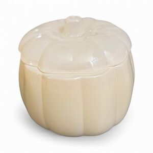 Threshold™ | Glass Figural Pumpkin Candle | Vanilla Pumpkin 28oz